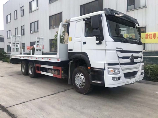 SINOTRUK HOWO 6X4 무거운 화물 트럭 낮은 침대 290HP HF7/HF9 정면 차축 40 톤