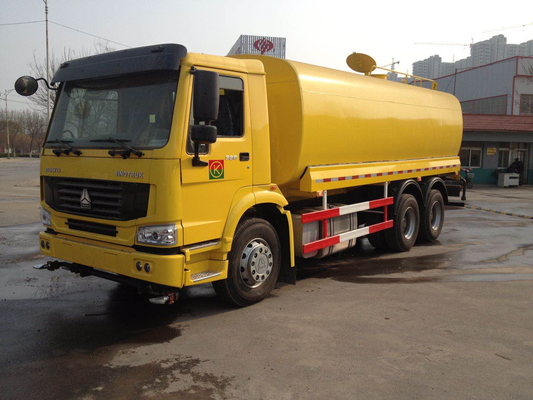 20000L-30000L 336hp LHD Sinotruk Howo7 6x4 10는 물 유조선 화물 자동차를 선회합니다