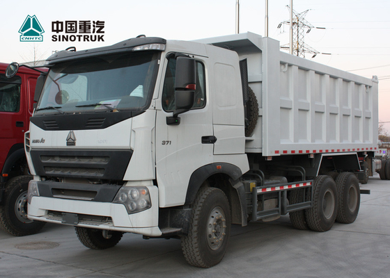13R22.5 관이 없는 타이어 Sinotruk Howo 6x4 덤프 트럭 A7 371hp 20CBM