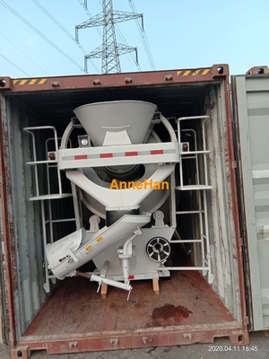 백색 색깔 Sinotruk 유로 2-4의 소형 6M Howo 구체 믹서 트럭 4x2 180hp