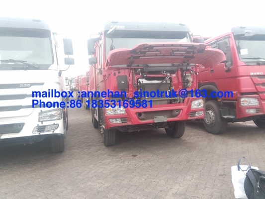40T 짐을 위한 이디오피아 336hp 6x4 18m3 Sinotruk 덤프 트럭은 Capaicty 10 선회합니다