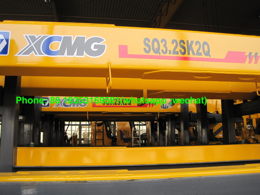 Xcmg 가벼운 소형 기중기 Stright 팔 최대 드는 수용량 3.2T 2T SQ2SK2Q SQ3.2SK1Q