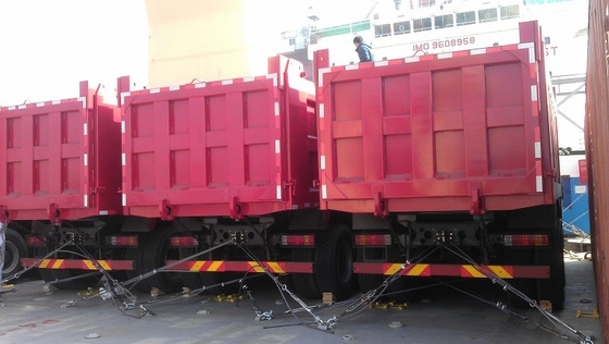 6x4 10 바퀴 덤프 트럭 20M3 371hp 40-50T 건축 팁 주는 사람 트럭