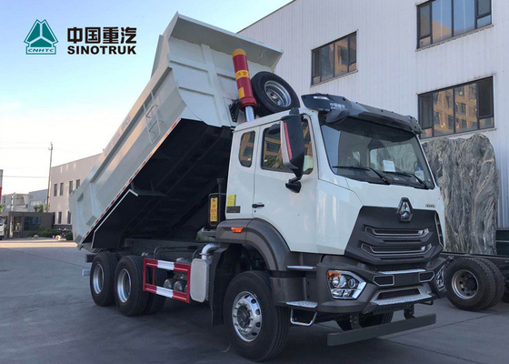 화이트 색과 N7B 남자 공과 샤시 371 에이치피 과중한 업무 덤프트럭
