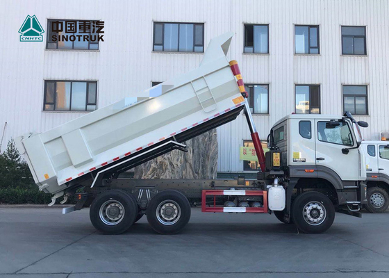 화이트 색과 N7B 남자 공과 샤시 371 에이치피 과중한 업무 덤프트럭