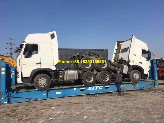 10 바퀴 Euro2 420hp Howo 6x4 트랙터 트럭
