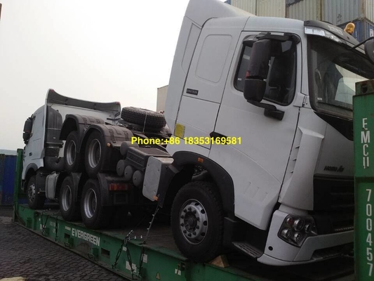 10 바퀴 Euro2 420hp Howo 6x4 트랙터 트럭
