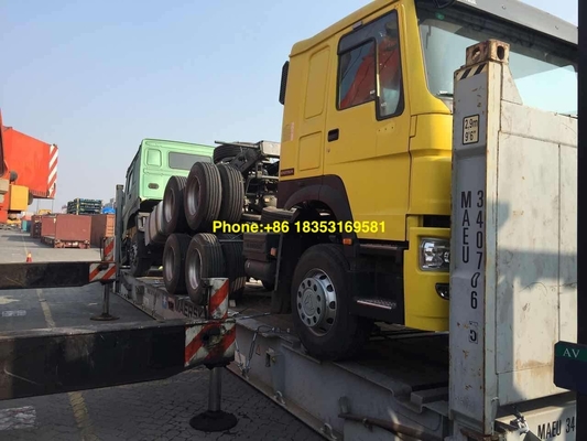 Sinotruck Howo7 6x4 10wheels 371hp 420hp LHD 트랙터 트럭 Euro2