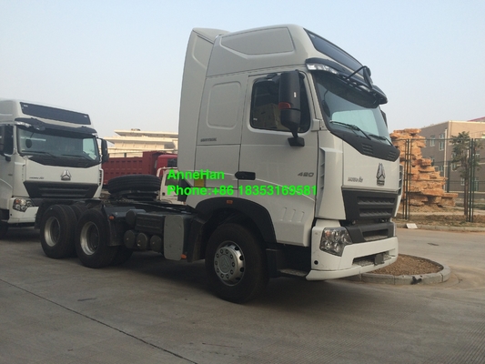 10wheels 필리핀을 가진 6x4 Euro4 420hp Sinotruk HowoA7 트랙터 트럭