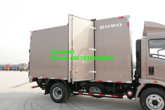 수동 콘테이너 10t Cargo 밴 Truck