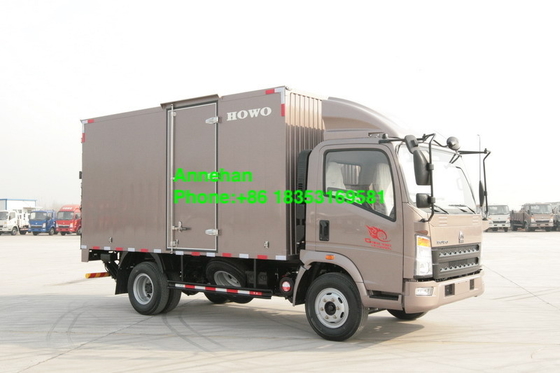 수동 콘테이너 10t Cargo 밴 Truck