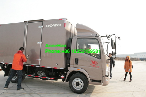 수동 콘테이너 10t Cargo 밴 Truck