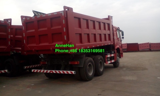 10 바퀴 18M3 336hp Sinotruk Howo 6x4 덤프 트럭