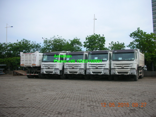 10 바퀴 18M3 336hp Sinotruk Howo 6x4 덤프 트럭