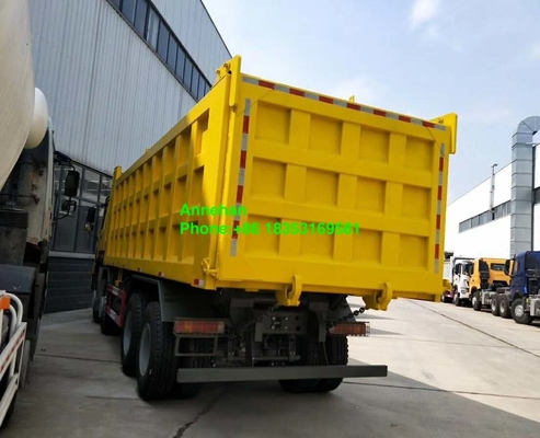 12 바퀴 Euro2 HW76 오두막 Sinotruk Howo 8x4 덤프 트럭