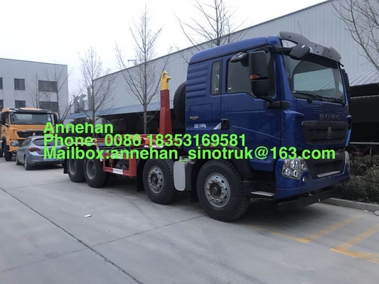 걸이 팔 Sinotruk Howo7 6x4 Euro2 쓰레기 쓰레기 압축 분쇄기 트럭
