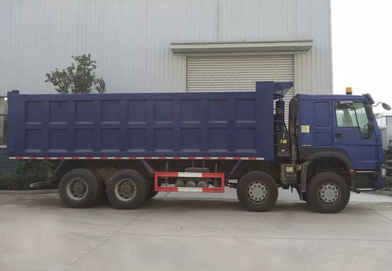 Sinotruk Howo 8*4 팁 주는 사람 트럭 마력 371hp