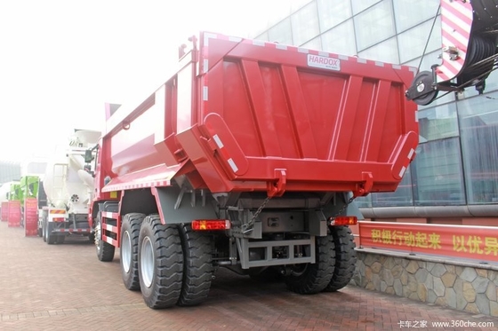 도로 70t 탑재량 떨어져 Sinotruk Howo 371hp 광업 덤프 트럭