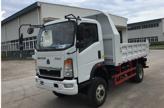 8Ton 4x4 중앙 2유로 시노트루크 덤프트럭 ZZ1047E2815B180 호만 브랜드
