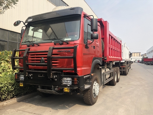 군 범퍼와 HF9 드럼 300L 호워 6x4 덤프트럭