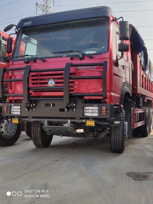 군 범퍼와 HF9 드럼 300L 호워 6x4 덤프트럭