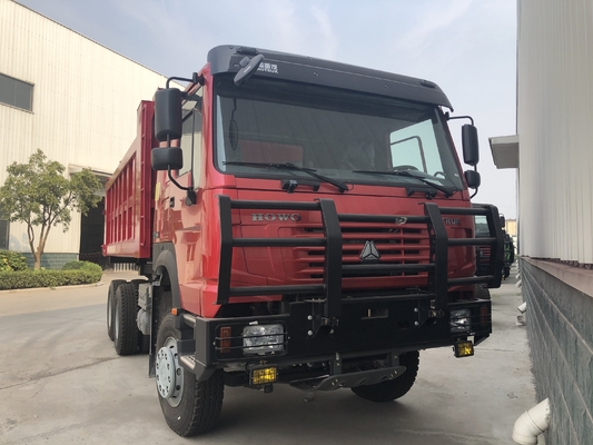 군 범퍼와 HF9 드럼 300L 호워 6x4 덤프트럭