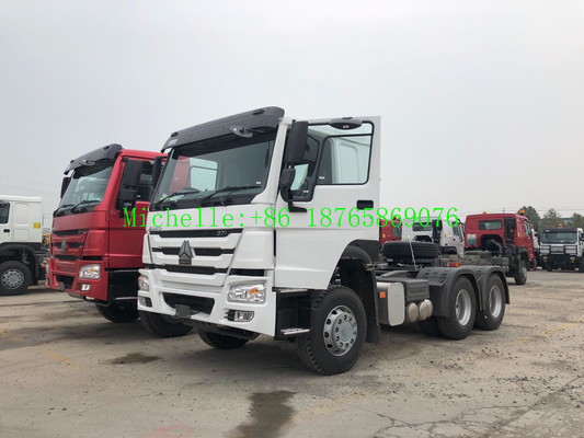 ZZ4257S3241W 400L HW19710 6x4 트랙터 머리 트럭