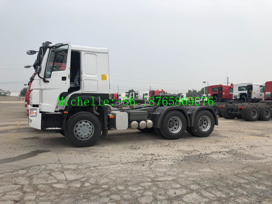 ZZ4257S3241W 400L HW19710 6x4 트랙터 머리 트럭
