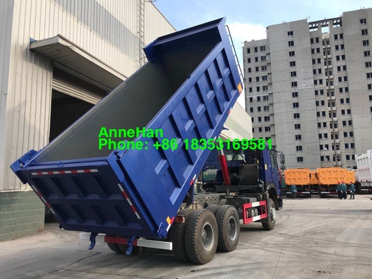 20M3 40T LHD 과중한 업무 덤프트럭 전방 리프팅을 청색화하세요