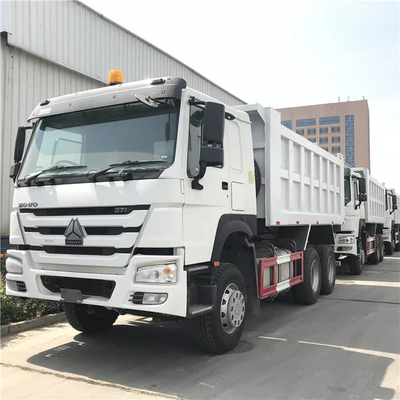3 차축 Lhd Howo 6×4 건축업을 위한 덤프 트럭 371hp