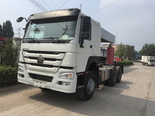 하얀 SINOTRUK HOWO 시리즈 국제적 원동력 견인차 ZZ4257S3241