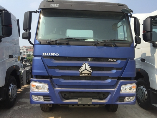 푸른 시노트루크 호워 371 원동력 트럭 트랙터 트레일러 트럭 ZZ4257N3241W