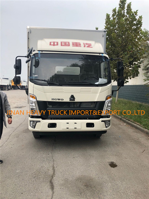SINOTRUK HOWO 4x2 등대세 상용 트럭 전기 화물