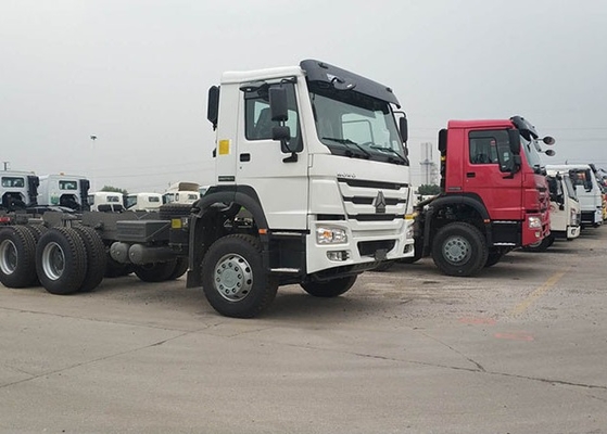 시노트루크 HOWO A7 6x4 371hp 흰색 덤프 트럭 티퍼 트럭 화물 트럭