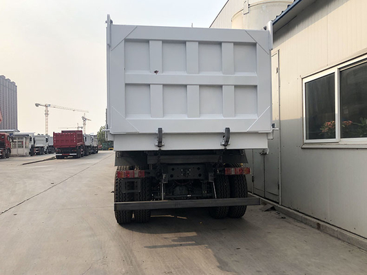 시노트루크 HOWO A7 6x4 371hp 흰색 덤프 트럭 티퍼 트럭 화물 트럭