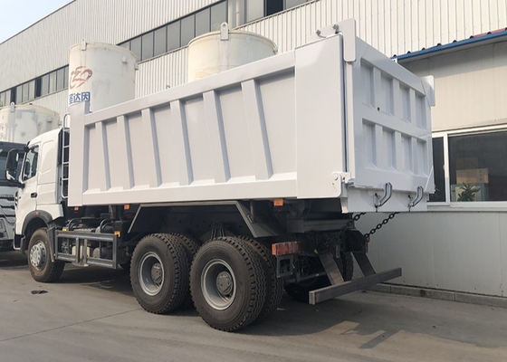 시노트루크 HOWO A7 6x4 371hp 흰색 덤프 트럭 티퍼 트럭 화물 트럭