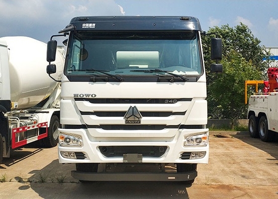 시노트루크 HOWO 콘크리트 믹서 트럭 8cbm 6X4 믹서 분명한 시멘트
