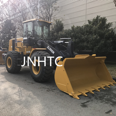 5000KG 무거운 건설 기계 XCMG 휠 로더 ZL50GN