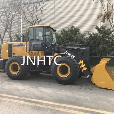 5000KG 무거운 건설 기계 XCMG 휠 로더 ZL50GN