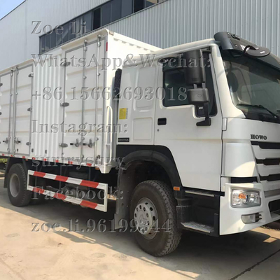 시노트루크 HOWO 등대세 4x2 중량 화물 트럭 290HP 박스 트럭 화물차 밴 상품