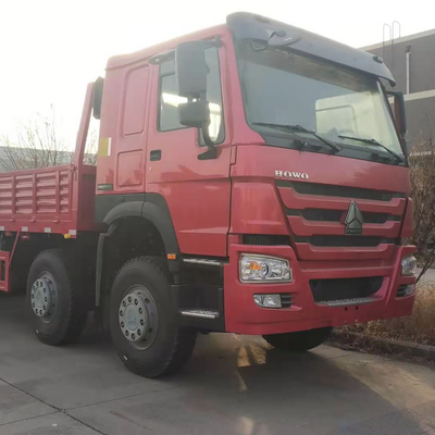 SINOTRUK HOWO 12는 8X4 평상형 화물 트럭 과적 트럭 화물차 밴 로드를 움직입니다