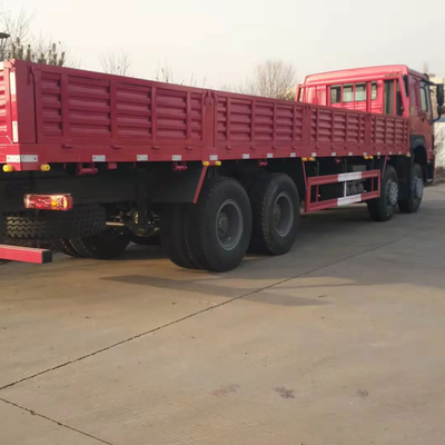 SINOTRUK HOWO 12는 8X4 평상형 화물 트럭 과적 트럭 화물차 밴 로드를 움직입니다
