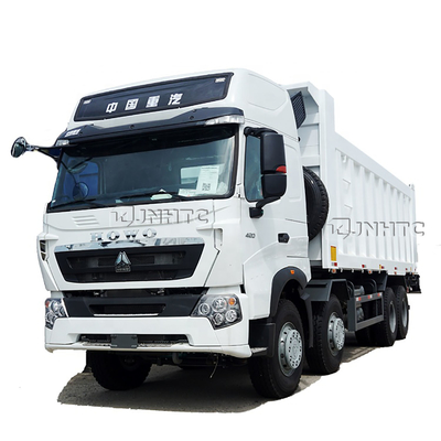 시노트룩 HOWO 유로 2 좌측 운전 6x4 371hp 흰색 덤프 트럭 틱퍼 트럭 화물 트럭