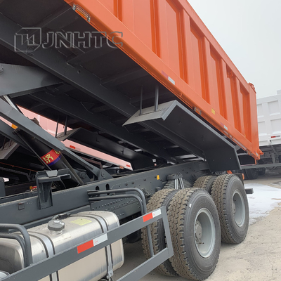 시노트룩 HOWO 유로 2 좌측 운전 6x4 371hp 흰색 덤프 트럭 틱퍼 트럭 화물 트럭