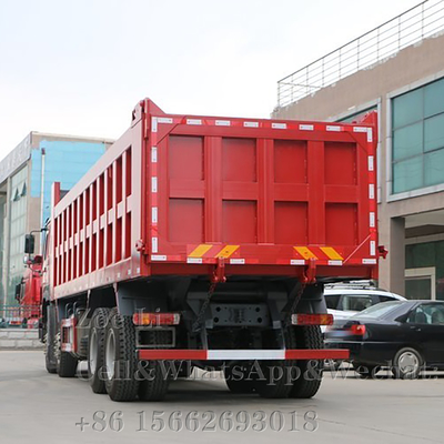 중국 시노트럭 30M3 CBM 8x4 저렴한 HOWO 371hp 12 휠 덤프 트럭