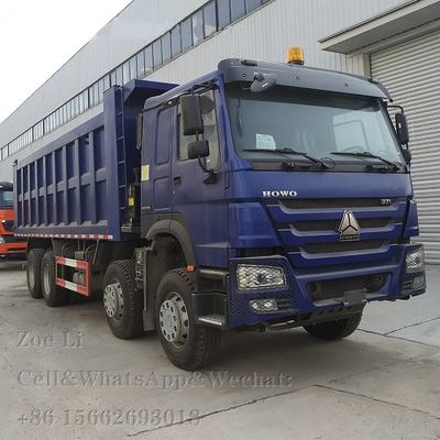 중국 시노트럭 30M3 CBM 8x4 저렴한 HOWO 371hp 12 휠 덤프 트럭