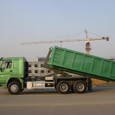 폐기물 찌꺼기 쓰레기를 위한 SINOTRUK HOWO 6x4 후크 암 명부 쓰레기차