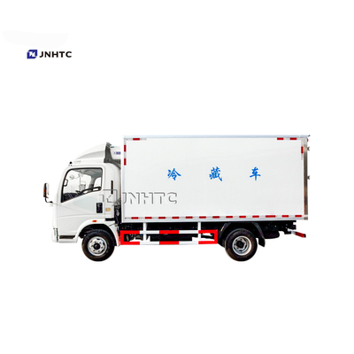 호워 6 Wheeler 빛은 박스 트럭 3T 5 톤을 냉동시켰습니다