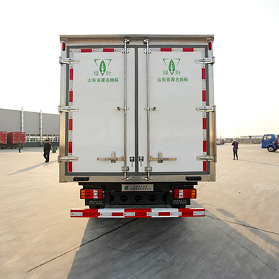 호워 6 Wheeler 빛은 박스 트럭 3T 5 톤을 냉동시켰습니다