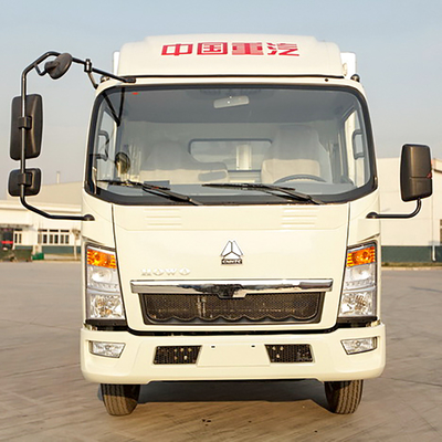 호워 6 Wheeler 빛은 박스 트럭 3T 5 톤을 냉동시켰습니다